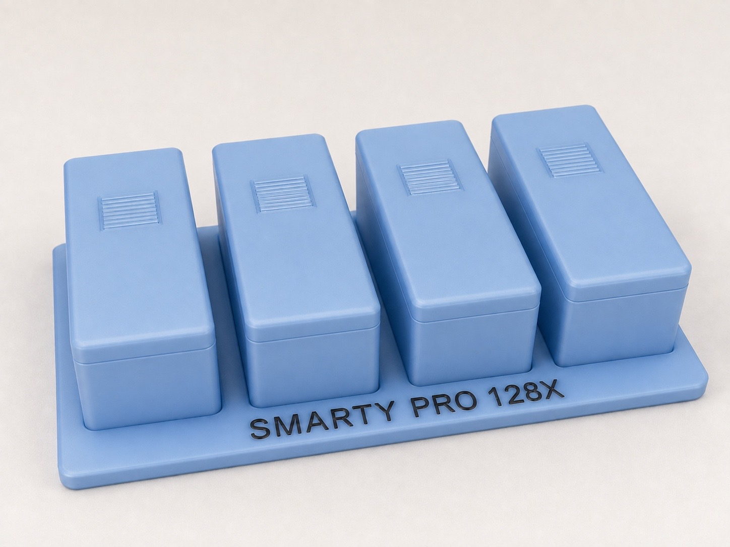 Smarty Pro 128X baseplate with four Smartys
